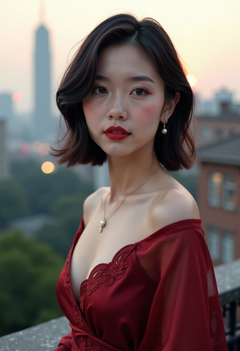 短剧《合欢宗》AI制作版主视觉封面